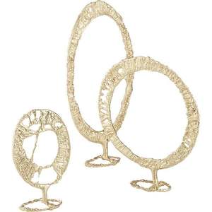 Objets décoratifs en métal à la mode, sculptures conçues pour s'adapter aux tendances de décoration intérieure moderne - Product Image 3