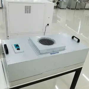 Biobase الصين 3 طبقات Filteraction المعادن الهواء صندوق مرشح مع البنية Hepa فلتر الكربون المنشط ل مروحة العادم مضمنة مروحة