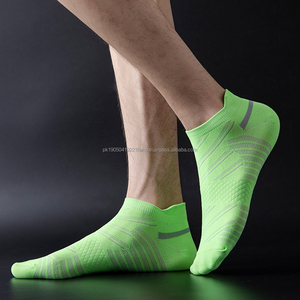 Wholesale Men's Anti-Bacterial Anti-Slip Crew No Show Running & Cycling Breathable Knitted Sports <b>Socks</b> for <b>Winter</b> - Product Image 3