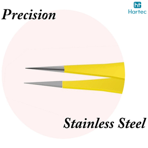 Ultra-Fine Pointed Tip Highest Quality Precision Tweezers, Stainless Steel Material Grafted Eyelash Extension Tweezers - Product Image 4