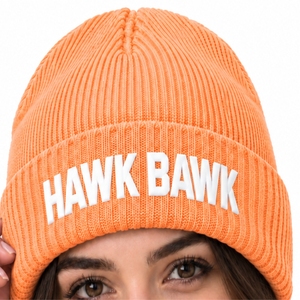 Unisex Rib Knit Folded <b>Beanie</b> Cap Flexible Stretch Fit Neat Folded Cuff Lightweight Daily Wear Cozy Outdoor Essential Cap - Product Image 5