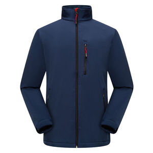 2025 Latest Design Hot Selling <b>Men's</b> Windproof Waterproof Softshell Bomber <b>Jacket</b> for Spring Autumn Outdoor Sports - Product Image 5
