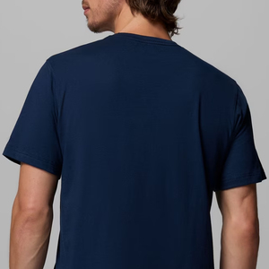 Camiseta para hombre con diseño de logotipo personalizable, mangas cortas, ropa informal, elegante para el día a día, camiseta de algodón para hombre, tela ligera al tacto. - Product Image 5