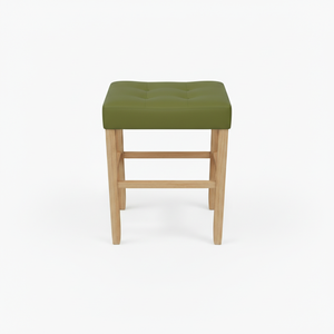 เก้าอี้บาร์ เก้าอี้เคาน์เตอร์ เก้าอี้บาร์หนัง PU แบบไม่มีพนักพิง เก้าอี้เคาน์เตอร์หุ้มเบาะ เก้าอี้บาร์ PU สไตล์โมเดิร์น เก้าอี้บาร์ครัวแบบไม่มีพนักพิง - Product Image 3