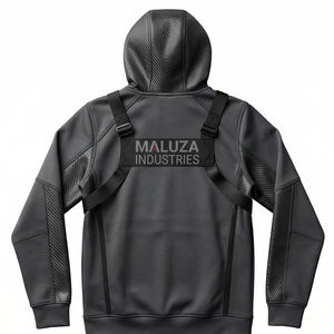 Sudadera con Capucha Térmica de Forro Polar para Invierno, Chaqueta Cortavientos para Gimnasio, Ropa Deportiva para Yoga y Calentamiento, Proveedor de Fábrica - Product Image 2