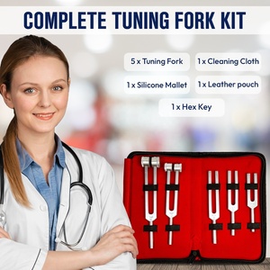 Chuqing ชุดส้อมเสียง128Hz 256Hz 512Hz 1024Hz 2048Hz-จักระและการรักษาเสียง - Product Image 4