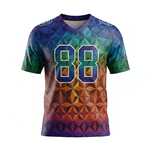 Ensemble de maillots de sport personnalisés de haute qualité, style streetwear, pour adultes, séchage rapide, écologiques, unisexes, 100% polyester, personnalisables - Product Image 5