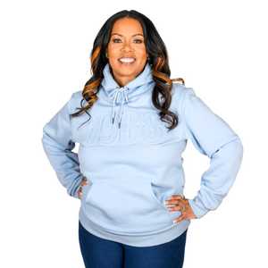 Sudadera con Capucha Estampada 1938 para Mujer, de Algodón y Forro Polar, con Bolsillo Canguro, Estilo Casual Urbano, Venta al por Mayor OEM - Product Image 3