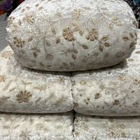 Tissu brodé SQ, tissu brodé perlé, tissu brodé en maille, tissu pour abaya, tissu fantaisie, fabrication de vêtements, commerce de gros