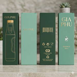 กล่องบรรจุภัณฑ์กระดาษลูกฟูกพิมพ์โลโก้ตามสั่ง รีไซเคิลได้ สำหรับธุรกิจ โปรโมชั่น ของขวัญ ช้อปปิ้ง พิมพ์เฟล็กโซ หนา 2 มม. - Product Image 2