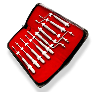 Juego de 10 Osteótomos Manuales de Acero Inoxidable para Sinus, Elevadores para Injertos Óseos en Implantes Dentales, Puntas Cóncavas, Instrumentos Quirúrgicos - Product Image 4