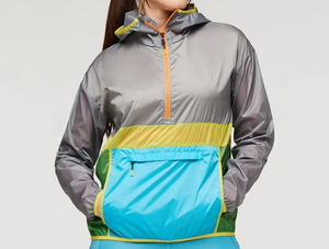 Wholesale Mens 100%Nylon Packable Custom Logo Waterproof Jacket Light Weight Rain Jacket <b>Windbreaker</b> Jacket - Product Image 3