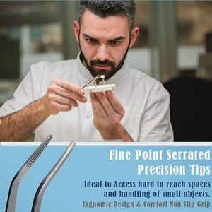 High Precision Surgical Forceps | Premium Stainless Steel Anti-Magnetic <b>Tool</b> | CE Certified ISO13485 - Product Image 6
