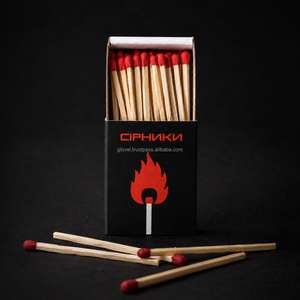 Cerillas de Seguridad Clásicas para el Hogar, 47x35x12mm, 35 Unidades, de Madera, Resistentes al Agua, Ecológicas, Duraderas, de Larga Duración, con Impresión Personalizada - Product Image 3