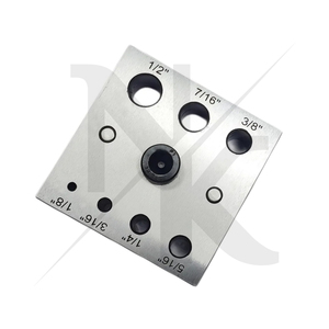Cortador de Discos de Precisión, Forma Redonda, con 7 Punzones de Tamaño 1/8" - 1/2", para Joyería, Acero Inoxidable, Diferentes Formas - Product Image 6