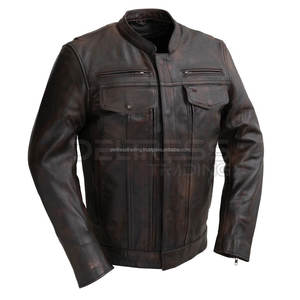 Veste en cuir décontractée pour hommes nouveau modèle de moto vêtements de course automobile respirants pour adultes et amateurs de moto - Product Image 1