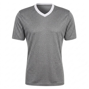 Camiseta de Fútbol con Cuello en V Unisex, Cuello Abierto, Personalizable, Transpirable, de Poliéster, Manga Corta - Product Image 1