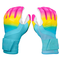 Guantes de Bateo de Color Sólido Populares al por Mayor, Precio Económico, Servicio OEM, Buena Calidad, Guantes de Bateo con Doble Costura
