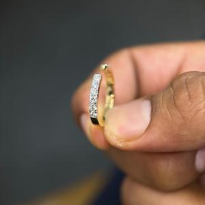 Anillo de Diamante Cultivado en Laboratorio de Diseño Elegante para Mujer, para Compromiso, Propuesta de Matrimonio, Boda y Ocasiones Especiales, para Venta de Exportación - Product Image 5
