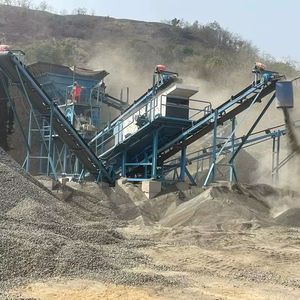 Planta Móvil de Trituración de Piedra Industrial, Máquina de Trituración y Cribado de Agregados para Minería y Construcción de Carreteras - Product Image 1