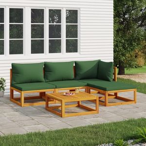 Ensemble de salon de jardin vert - Product Image 1