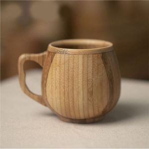 Tazas de Madera Natural Ecológicas Hechas a Mano al por Mayor con Logotipo Personalizado, Tazas Aisladas para Café, Cerveza, Té, Leche y Agua - Product Image 1