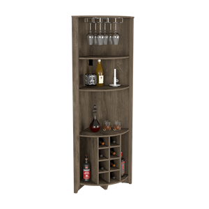 Mueble de Esquina Color Marrón Oscuro Colección Castle para Sala de Estar - Product Image 4