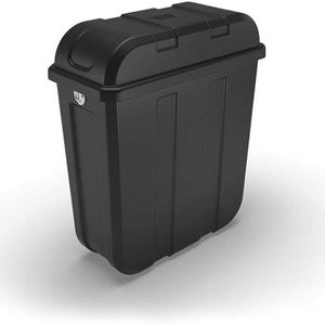 Alforja negra para motocicleta KXA00076 compatible con Royal Enfield Classic 350 Meteor 350 Hunter 350 - Product Image 1