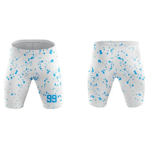 Ensemble de sweat-shirts sans manches personnalisés imprimés par sublimation avec le numéro 99, motif bleu et blanc, vêtements de sport unisexes pour adultes - Product Image 6