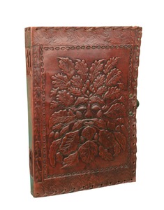 Handmade embossed Leather <b>Journal</b> Leather Diary Leather <b>Writing</b> <b>Journal</b> - Product Image 3