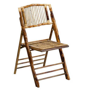 Wholesale Bamboo <b>Folding</b> Chair Natural Wedding Event Seating Lightweight Outdoor Indoor Furniture OEM ODM Made in Vietnam - Product Image 3