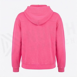 Winter Cotton Front Logo Hoodie Hooded <b>Sweatshirt</b> Plus Size Acid Wash Casual Pullover <b>Plain</b> Custom Activewear Apparel - Product Image 2