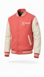 Chaqueta de Invierno Estilo Americano Sostenible con Forro Acolchado y Mangas en Contraste, Estilo Americano Oversize - Product Image 2