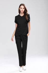 Vente en gros de blouses médicales tendance, pantalons de travail médicaux, uniformes d'infirmières et de médecins, service OEM - Product Image 6