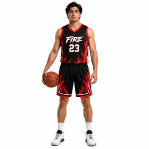 Fabricant d'uniformes de basketball OEM, ensemble de maillots et shorts personnalisés pour l'entraînement, les matchs, les équipes scolaires et les clubs - Product Image 3