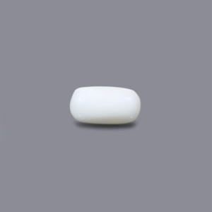 Natural White Coral Loose Gemstone 4.6 Carat Certified Fine Quality 4mm Calibrated - Product Image 1