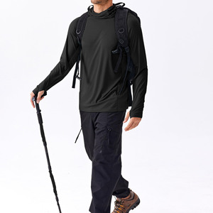 Sudaderas de Pesca Duraderas y Fáciles de Lavar para Hombre, Transpirables, Cómodas, Antiarrugas, Ropa Casual para Senderismo y Pesca - Product Image 2
