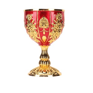 Oferta Especial: Copa de Latón Puro 100% Resistente, Copa Decorativa de Latón Sólido para el Hogar, Bodas, Fiestas y Eventos - Product Image 4