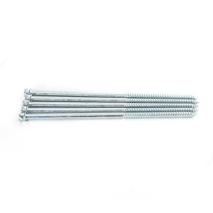 Tornillos para Madera de Doble Extremo, Cabeza Ranurada, Acero al Carbono Zincado, Clase 4.8 6.8, Rosca Parcial, Métrico/Inch, Marca PDC, Modelo 15 - Product Image 2