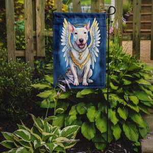 Multicolor Bull Terrier Angel <b>Garden</b> <b>Flag</b> Decorative Mailbox & Patio Yard Banner for Flower Beds Artwork in Small Size - Product Image 2