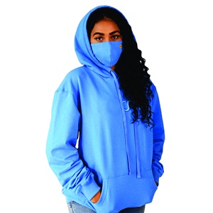 Sudadera con Capucha de Alta Calidad, Tejida, con Forro de Satén, Estampado Puff, 100% Algodón, Resistente al Viento, Transpirable, Estilo Vintage Urbano - Product Image 5