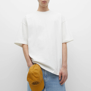 T-shirts à manches courtes Hip Hop style urbain, fournisseur direct d'usine, vêtements pour hommes, coupe classique, col rond, 100% coton, T-shirts oversize - Product Image 6