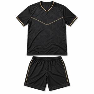 ชุดยูนิฟอร์มฟุตบอลระดับพรีเมียม เสื้อและกางเกงขาสั้นแบบซับลิเมชั่น ระบายอากาศได้ดี แห้งเร็ว ชุดกีฬาสำหรับทีม - Product Image 2