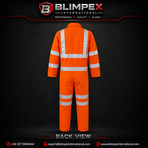 Combinaison de travail en coton de haute qualité avec logo personnalisé, imperméable, antibactérienne, uniforme pour ouvriers du bâtiment, antistatique - Product Image 2