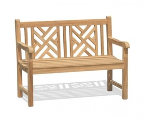 Chaise de jardin en teck massif avec un design moderne et élégant, pieds robustes et résistants aux termites, vendue à prix de gros - Product Image 1