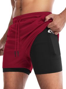 Pantalones cortos de gimnasio de secado rápido para hombre con logo personalizado, pantalones cortos negros con cintura elástica, pantalones cortos deportivos de longitud media, pantalones de entrenamiento para gimnasio y fitness. - Product Image 1