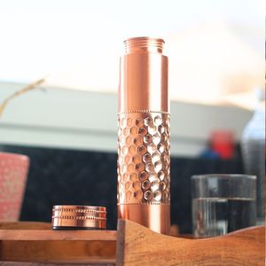 <b>Slim</b> fit copper bottle for easy <b>storage</b> bulk export private branding and international wholesale supply chains - Product Image 6