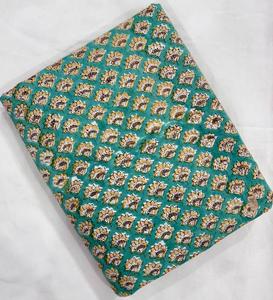 Última Colección de Telas de Alta Calidad con Estampado Floral a Mano para Proveedores Mayoristas, Tela Ligera de Algodón para Verano, Estampado Personalizado - Product Image 6