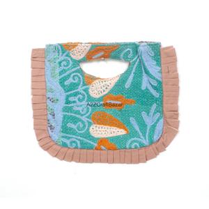 Handmade Vintage Multicolor 100% Cotton Suzani Floral Embroidery Women's Clutch <b>Bag</b> Hand Length Handle Medium Party Exhibition - Product Image 2