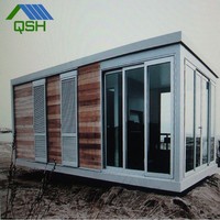 Cabines en bois préfabriquées modulaires à bas prix, maisons à ossature métallique pour usage de bureau, kits de construction pour les Philippines
